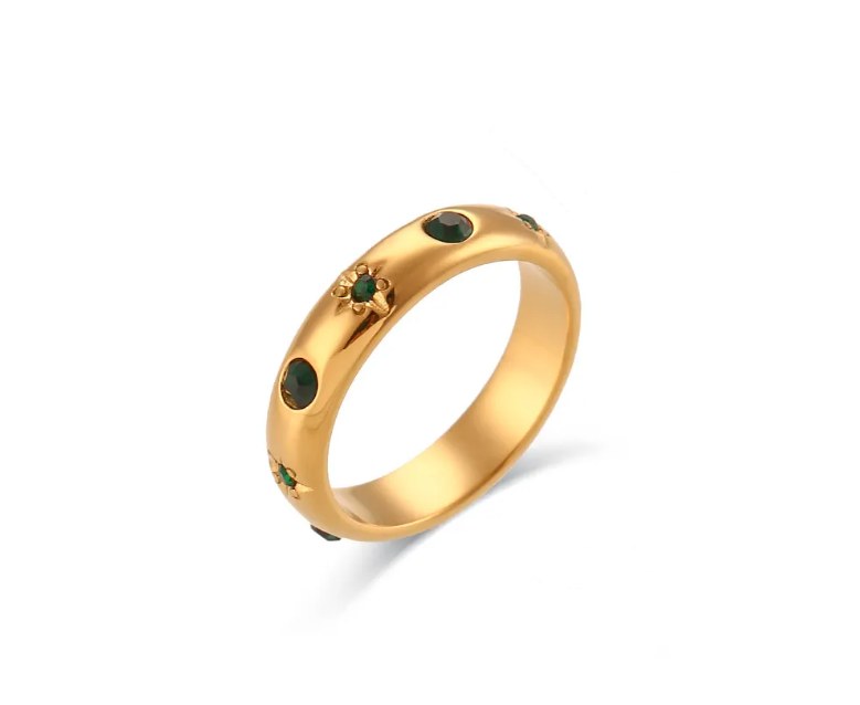 Amelia Black Ring