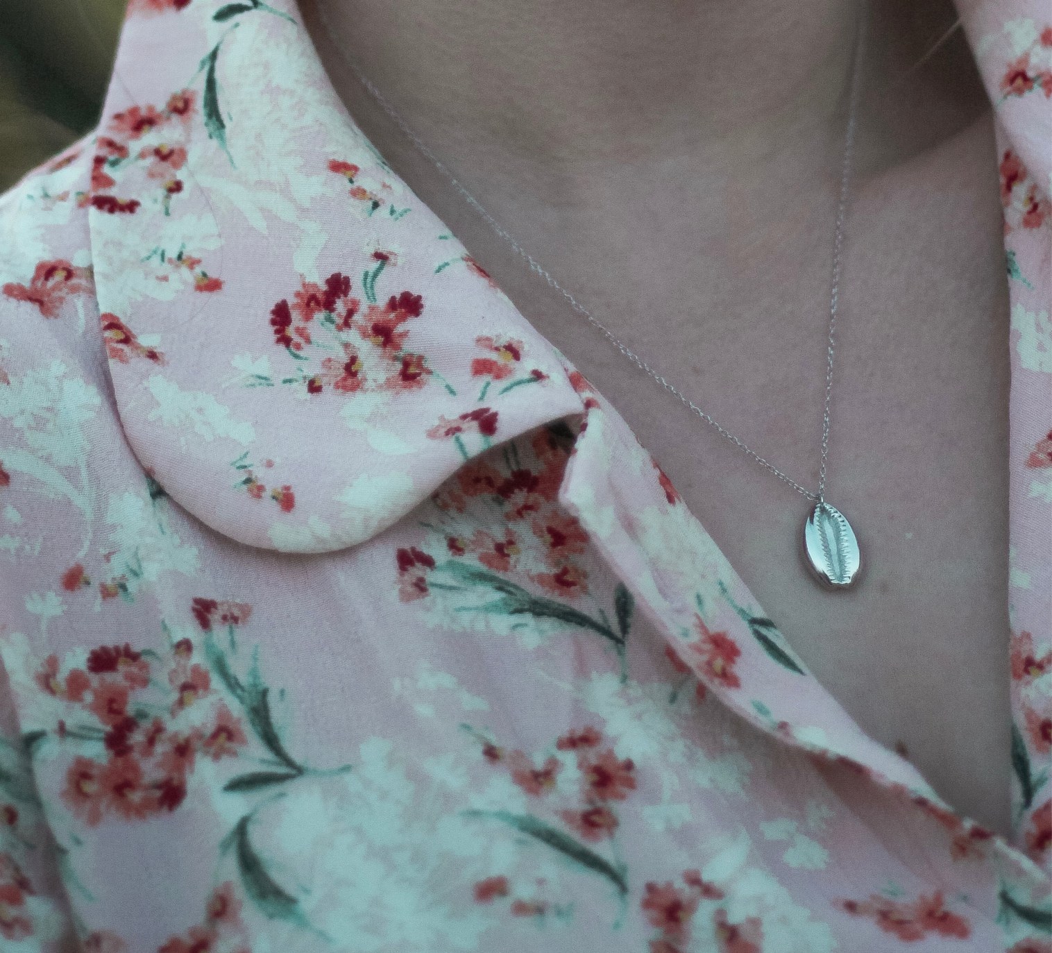 Cowry Necklace, alternate view