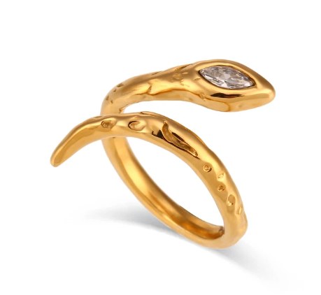 Jenna Clear Eye Ring