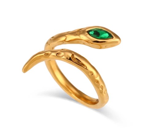 Jenna Green Eye Ring