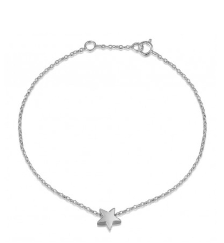 Mini Star Bracelet — Silver