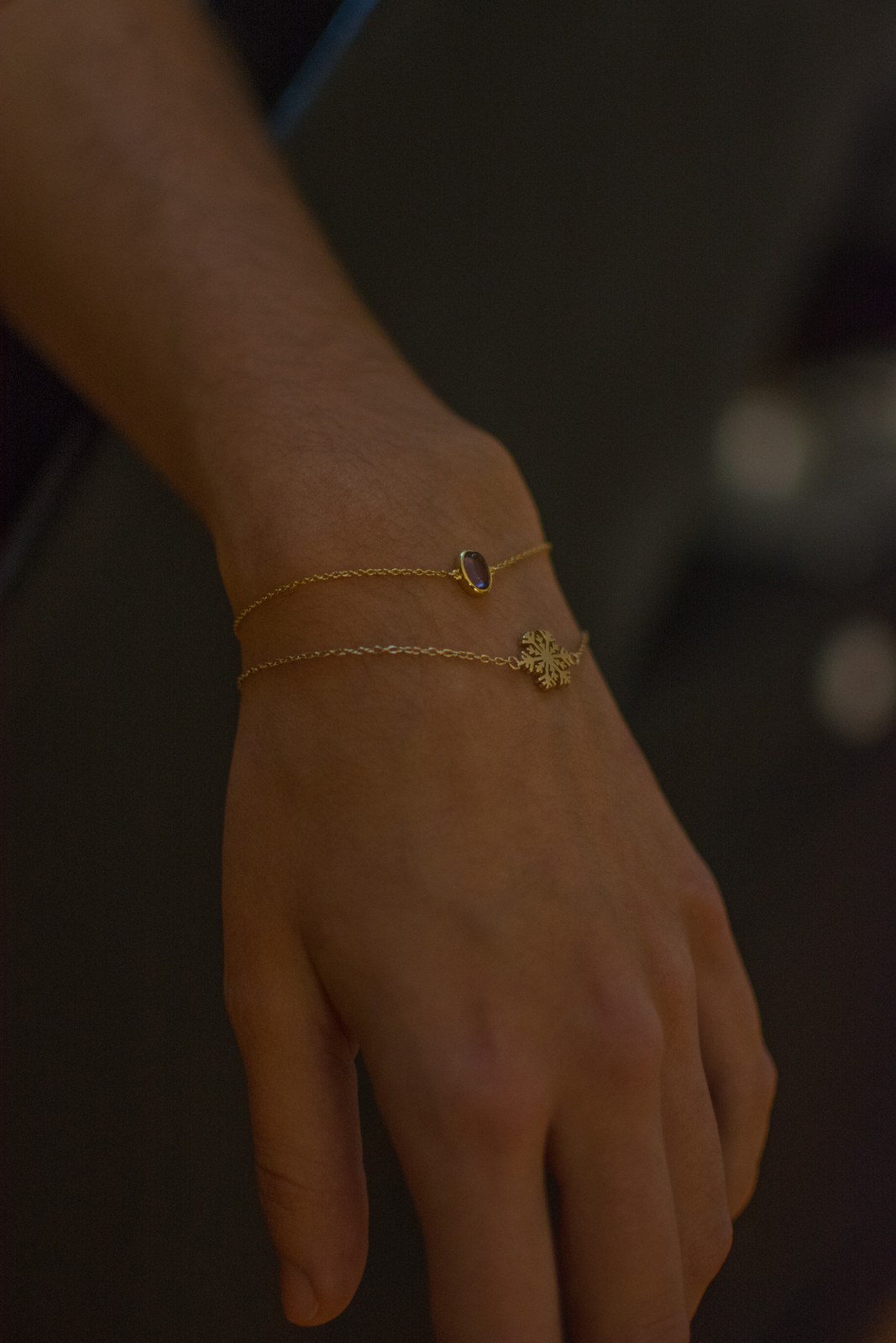 Snowflake Bracelet, alternate view